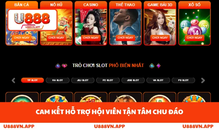 Cam kết hỗ trợ hội viên tận tâm chu đáo
